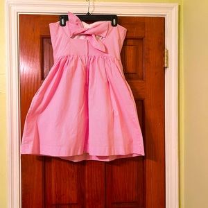 Lilly Pulitzer Seer Sucker Strapless Dress